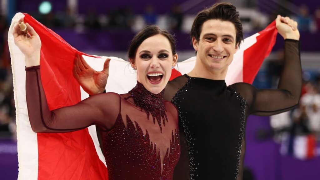 Tessa Virtue and Scott Moir's gold medal-winning performance at the 2018 Olympics in Pyeongchang